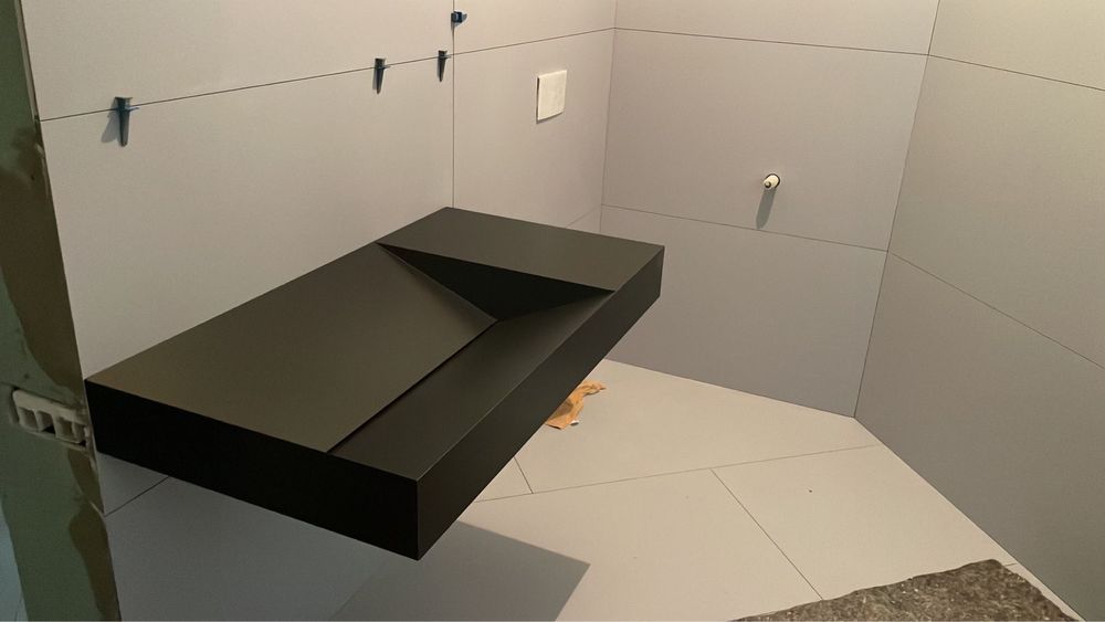 Раковина из керамогранита