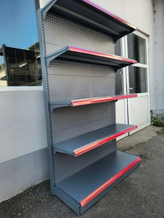 Нови стелажи за магазин супермаркет