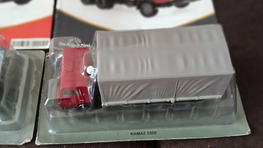 1/43 Deagostini, Atlas, Hachette метални колекционерски колички/камиони нови КАМАЗ, IFA, Berliet Чепел