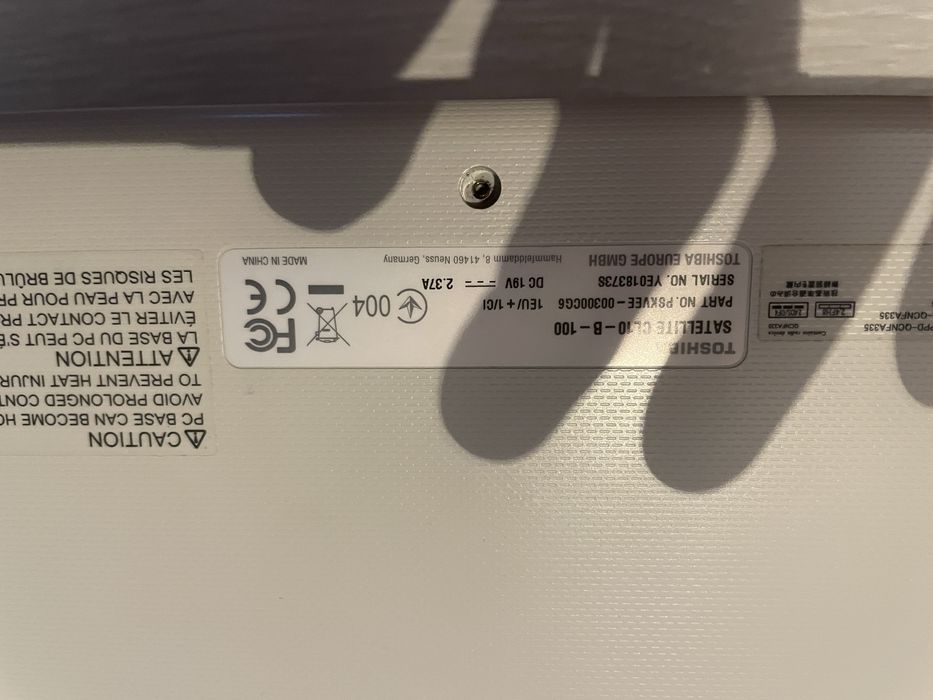 Laptop Toshiba 11.6” Satellite CL 10-B-100
