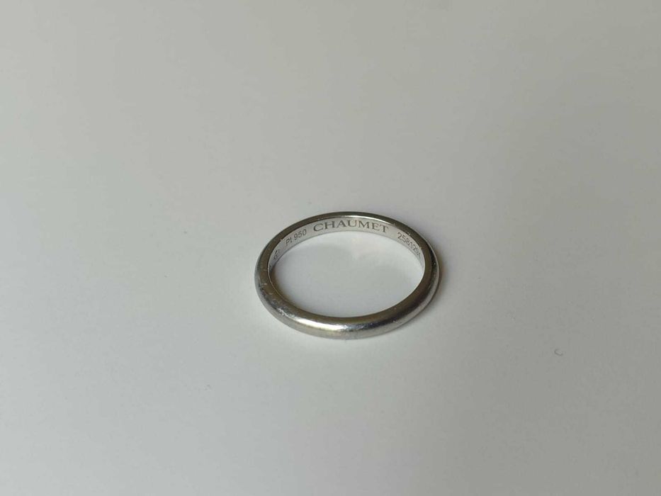Обручальное кольцо CHAUMET платина