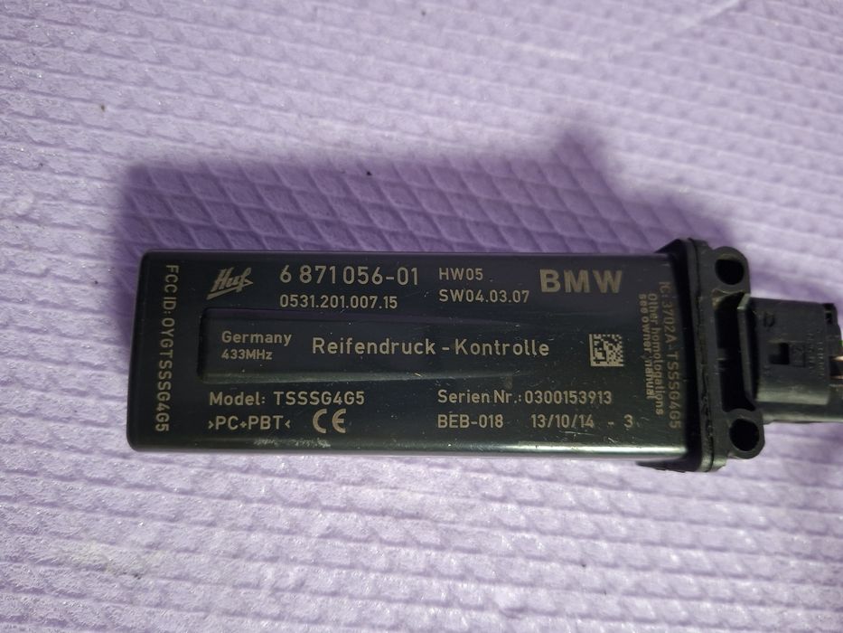 Modul control RDC presiune roti BMW F10 F11 cod 6871056