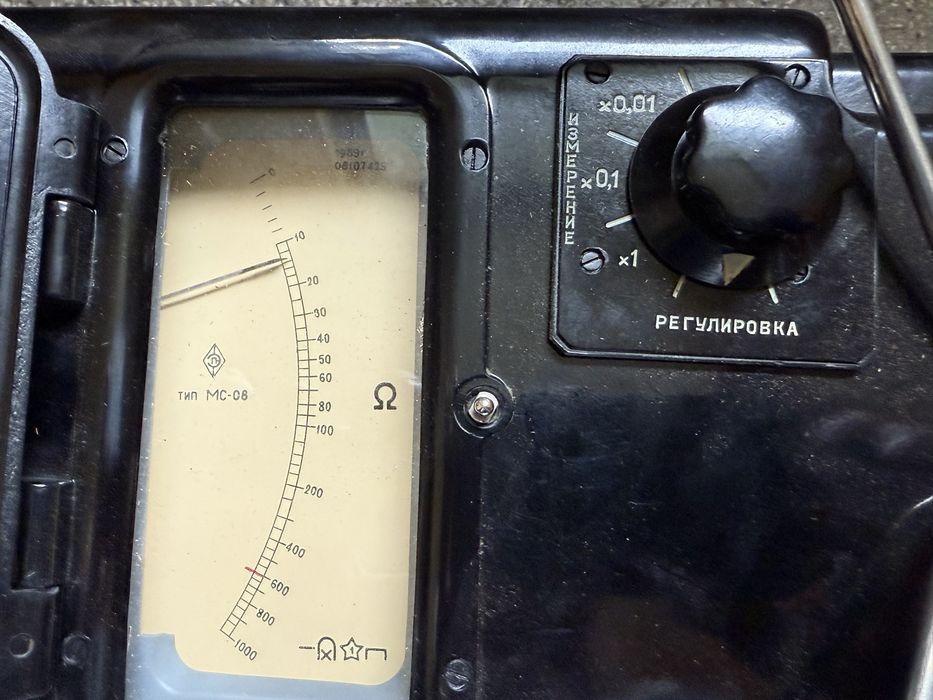 Уред за измерване на съпротивлението на заземяване MC-08