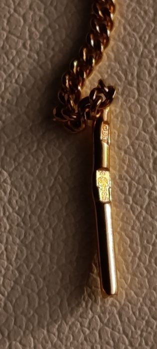 Золотые серьги гвоздики, подвески, Россия, проба 585 вес 1 гр, р 7 см