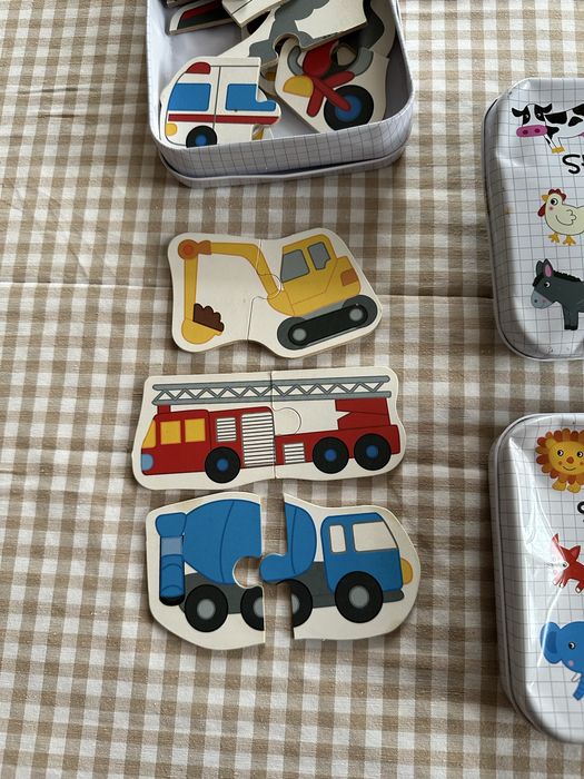 Набор Пазлов для малышей, цена за 3 вида