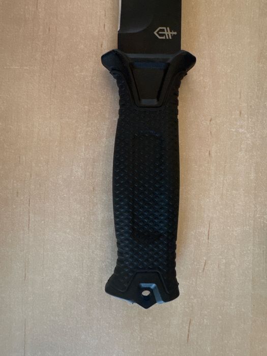 Тактически нож и нож за оцеляване, фиксирано острие, черен, 24.8 см.