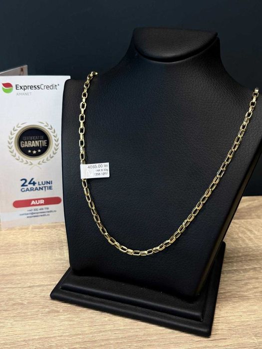 (AG51) Lant aur 14k  8.33g b1358 - Garantie 2 ani!