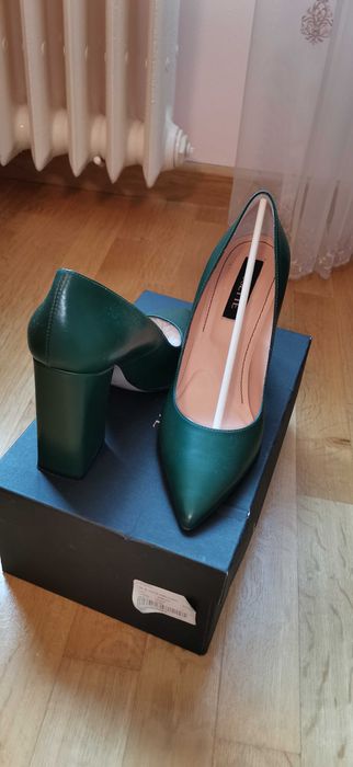 Pantofi Musette verzi, mărimea 39