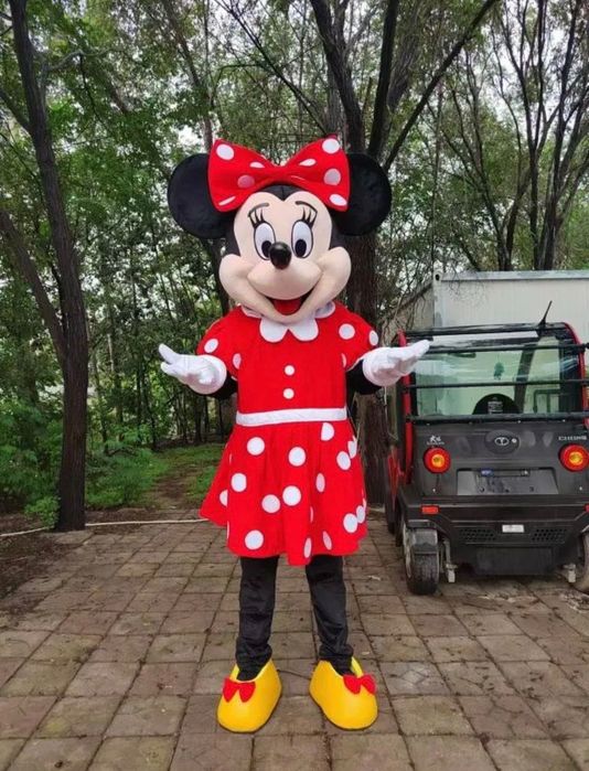 Mascote Deluxe Mickey & Minnie Mouse