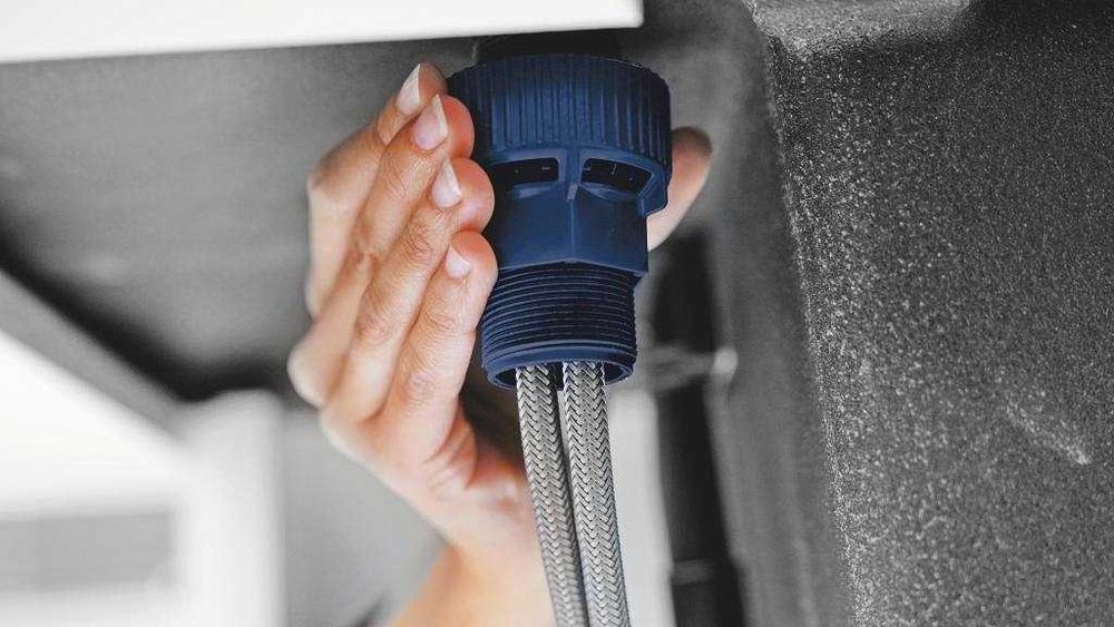 Grohe Get QuickFix - Кухненски смесител с издъпващ душ