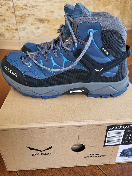 Туристически обувки Salewa WS JR ALP TRAINER MID GTX GORE-TEX