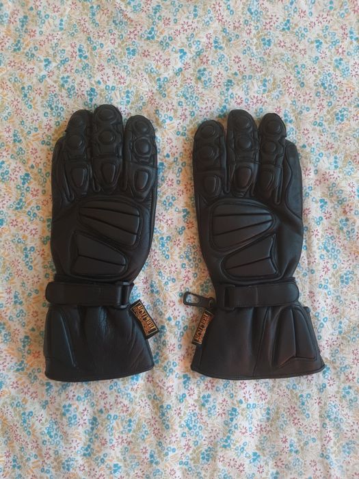 Мото ръкавици кожени
