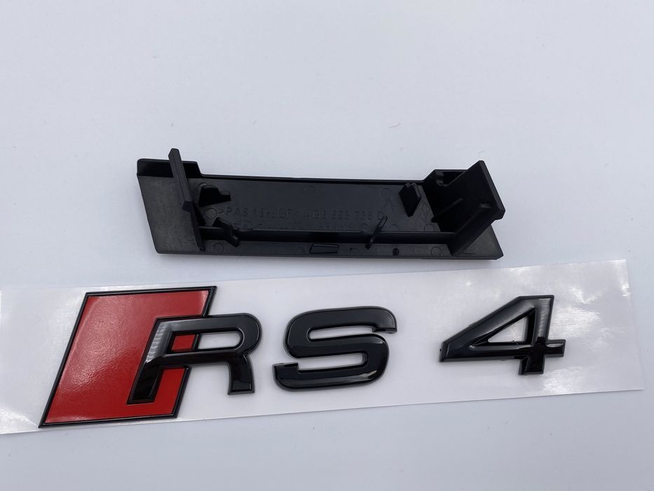 Set Embleme Audi RS 4 negru