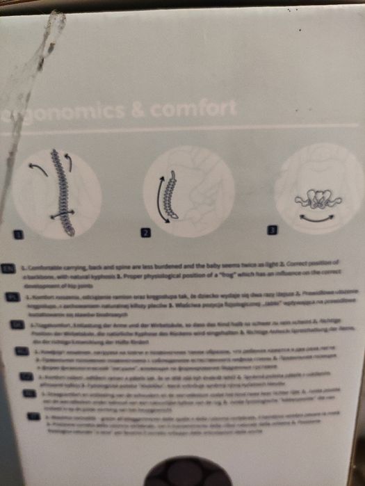 Ергономична раница за бебе от 4 до 36 месеца