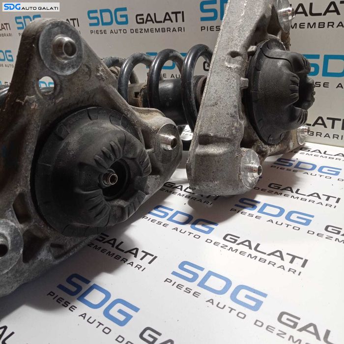 Set Amortizoare Fata Stanga Dreapta Complete cu Arcuri si Flanse Audi A4 B6 1.9 TDI 2001 - 2005 Cod 8E0413031CB [2190]