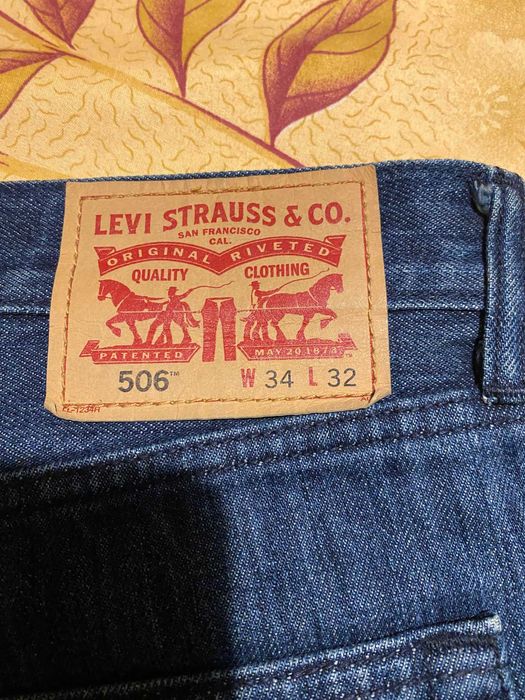 Blugi Levi's 506 W34 L32 noi