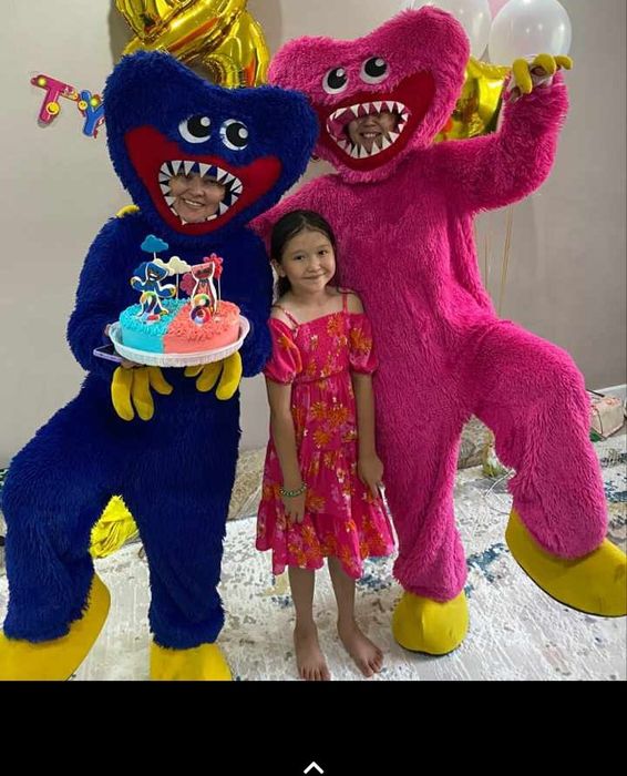 Аниматоры Мишки, Зайка, Лол, и др