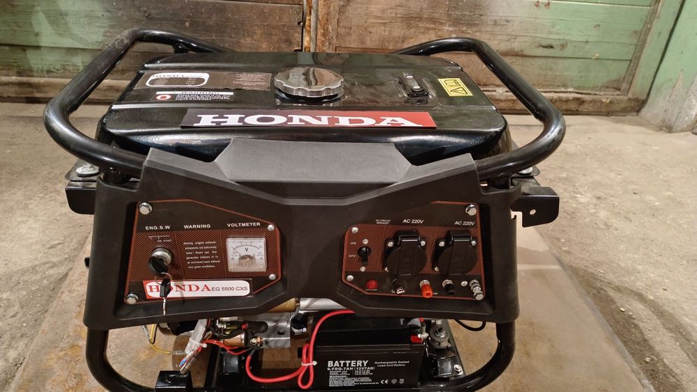 Бензогенератор, 5.5кВт.