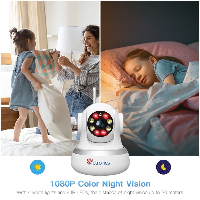 Camera de Supraveghere Ctronics 4G PTZ 360 - pret fix