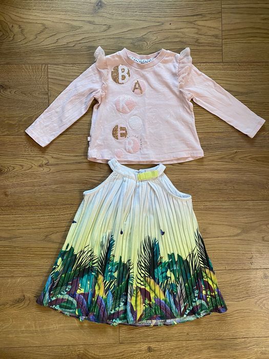 Ted Baker рокля и блузка с дълъг ръкав 18м