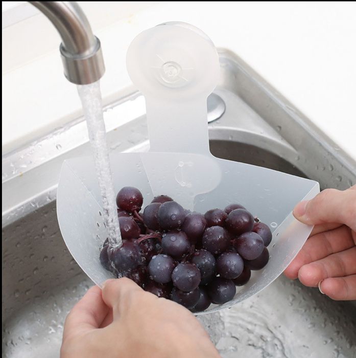 Складной дренажный фильтр-органайзер для кухонной раковины