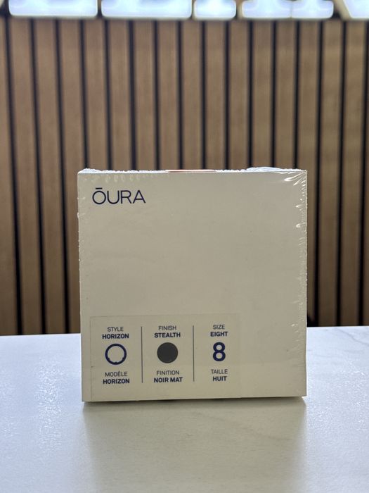 Inel Smart OURA Ring / Negru Mat / Marime 8 / Sigilat