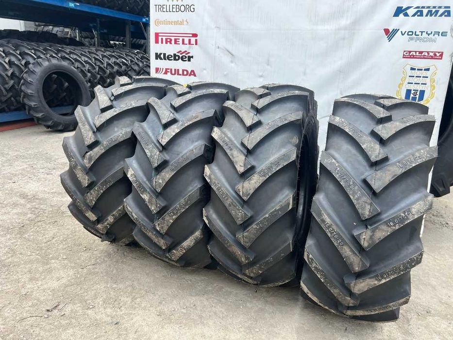 16.0/70-20 Anvelope noi agricole de manitou cu garantie cu 14 pliuri