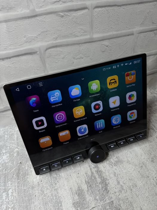 Магнитола 15 андроид 13 дюйм 2К 8 ядер 4/64 сим карта CarPlay янги
