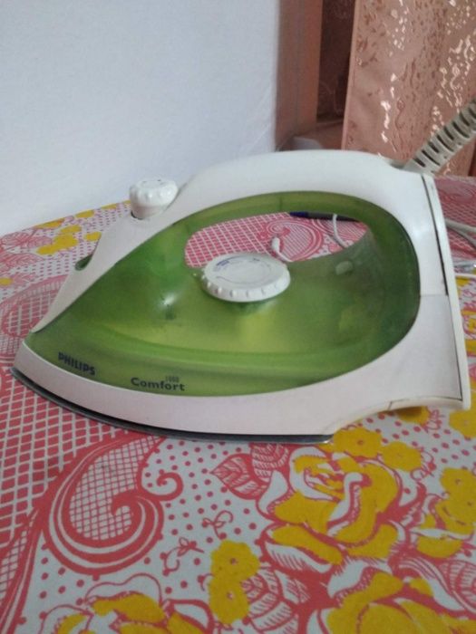 Утюг в рабочем состоянии