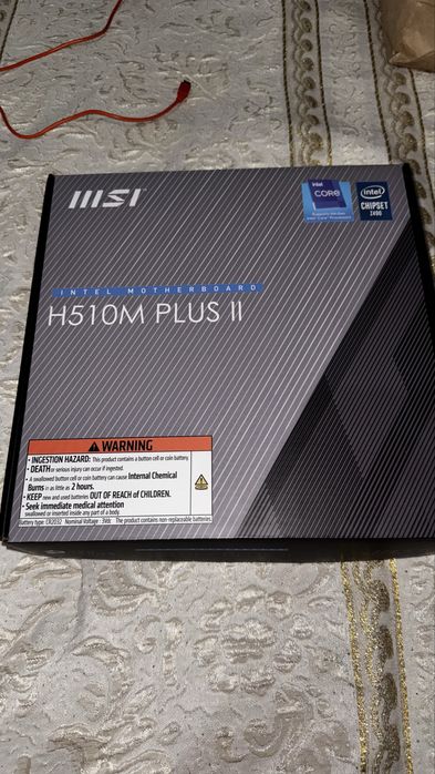 Продам новую материнскую плату MSI H510M PLUS II.