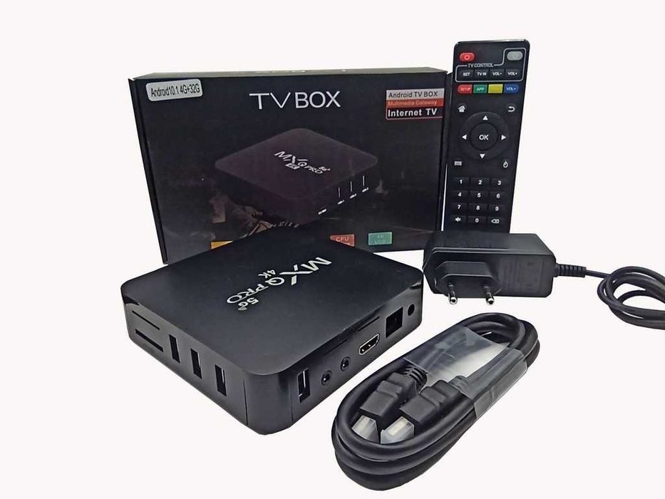 Мега мощен Тв бокс 16GB RAM 256GB ROM MXQ PRO ANDROID 12 TV BOX