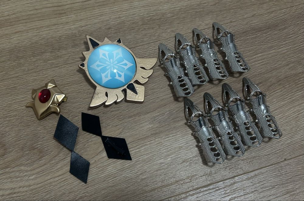 Cosplay - Косплей костюм на Rosaria от Genshin Impact с перука