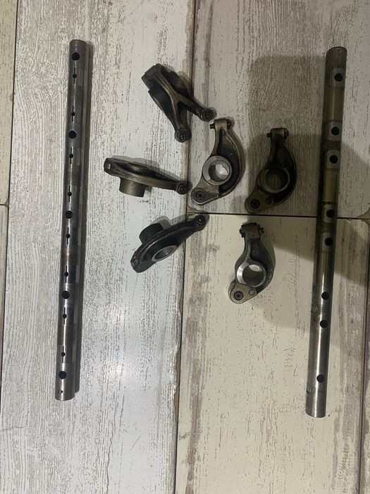 Коромысла и ось коромысел мицубиси лансер, 4g13, 4g15 4g18