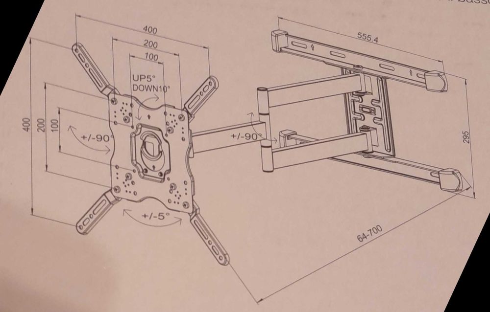Стойка за телевизор VIVANCO