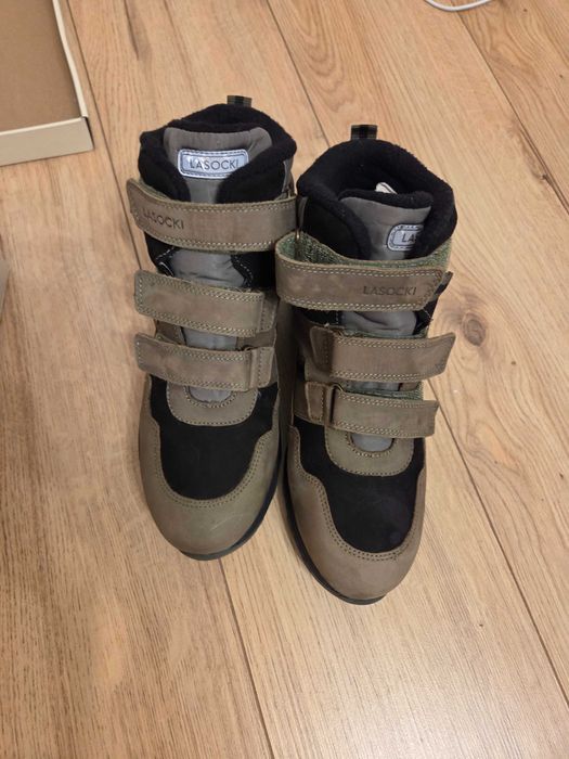 Детски ботуши/боти Lasocki Young цвят:КАКИ 39 номер
