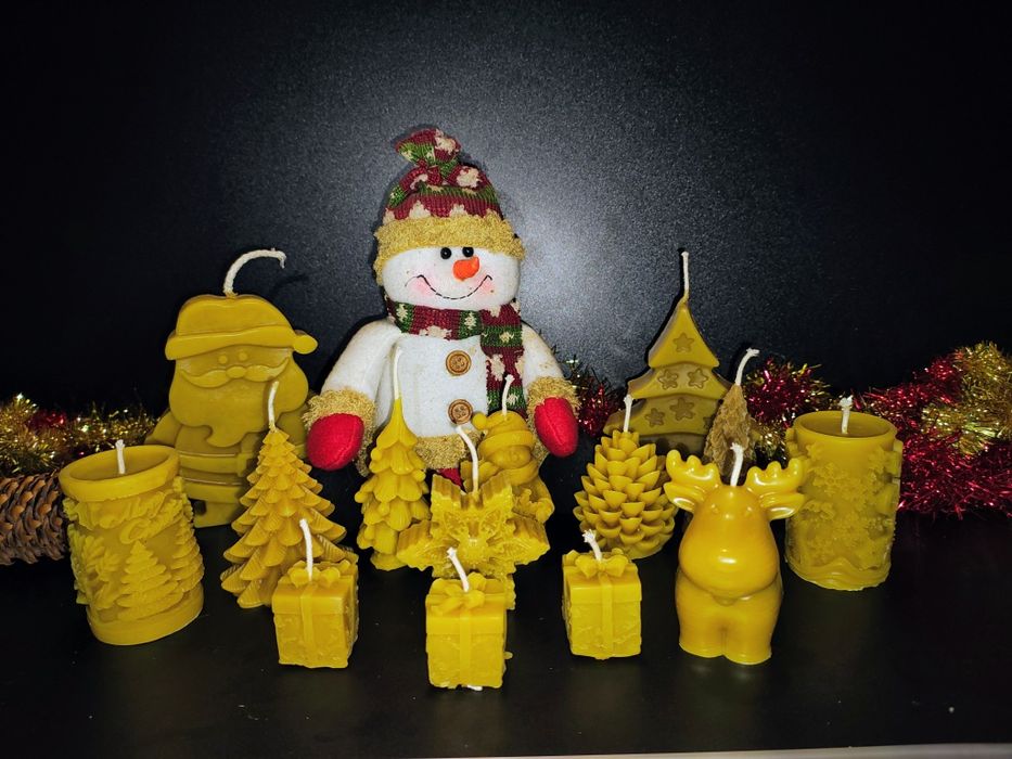 Свещи от чист пчелен восък