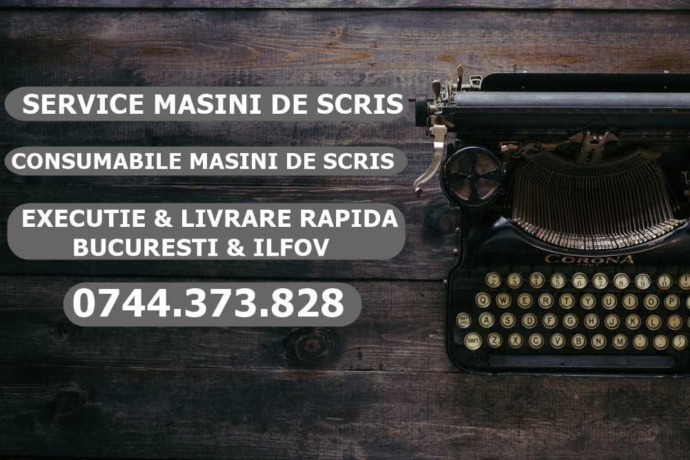 Service, reparatii, curatare, mentenanta masini de scris mecanice