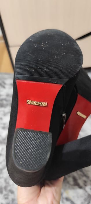 Женские сапоги ботфорты