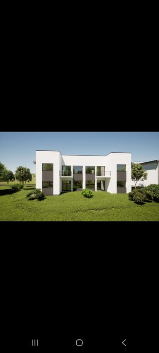 Apartament cu 3 camere  cu teren și parcare 108000 de euro plus tva