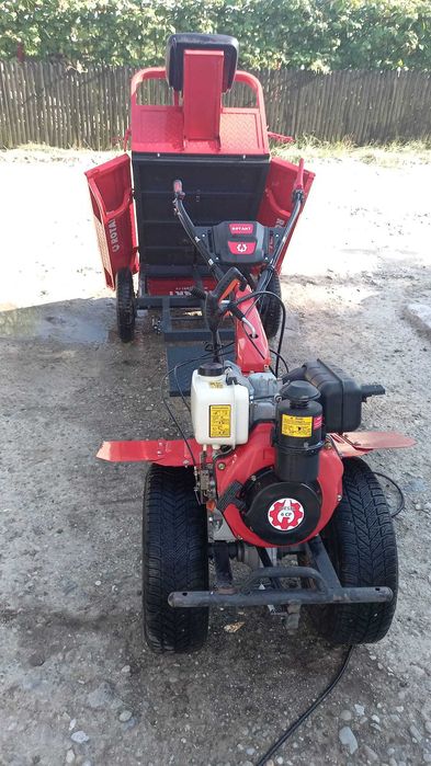 Motocultor Rotakt + Remorcă Rotakt
