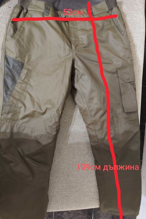 Зимен ловен панталон XL