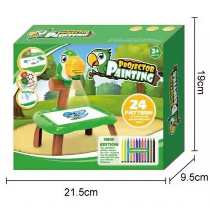 Детска масичка за рисуване с вграден проектор
