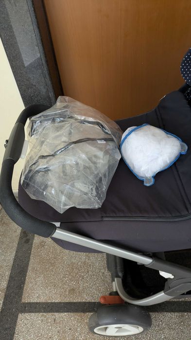 Количка Stokke crusi със зимен и летен кош, приставка за второ дете