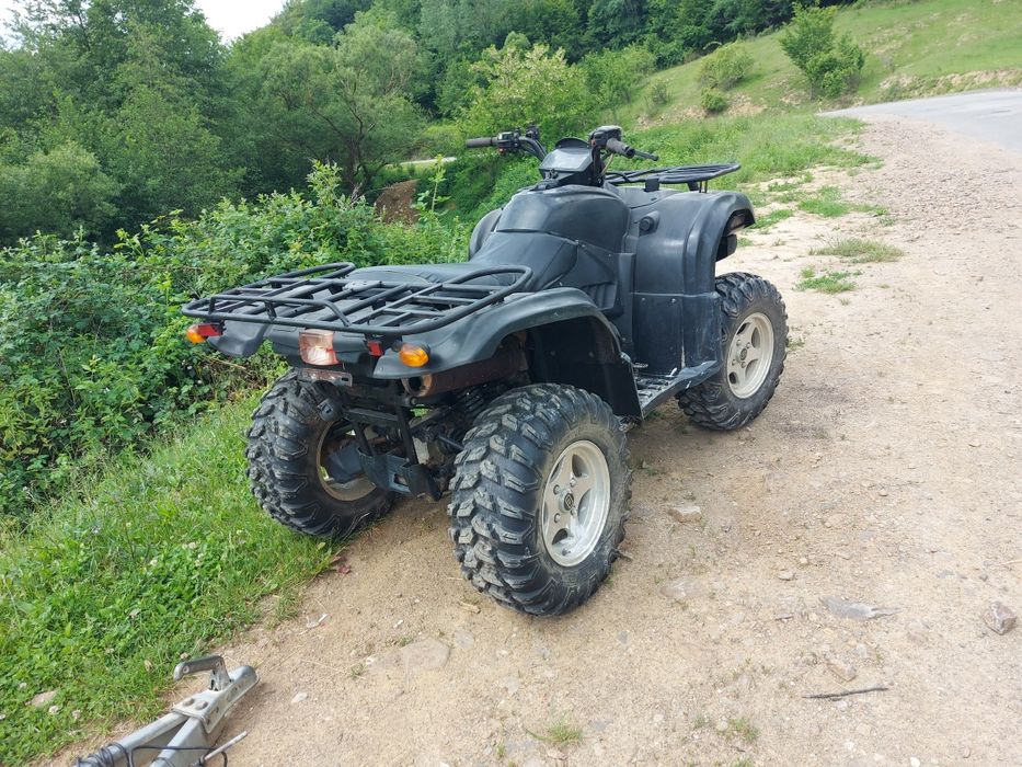 Cf moto 520cc 4x4 cu troliu recent adus in țară