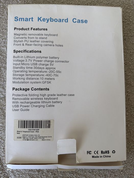 Ultra thin smart Keyboard Case ipad 9.7