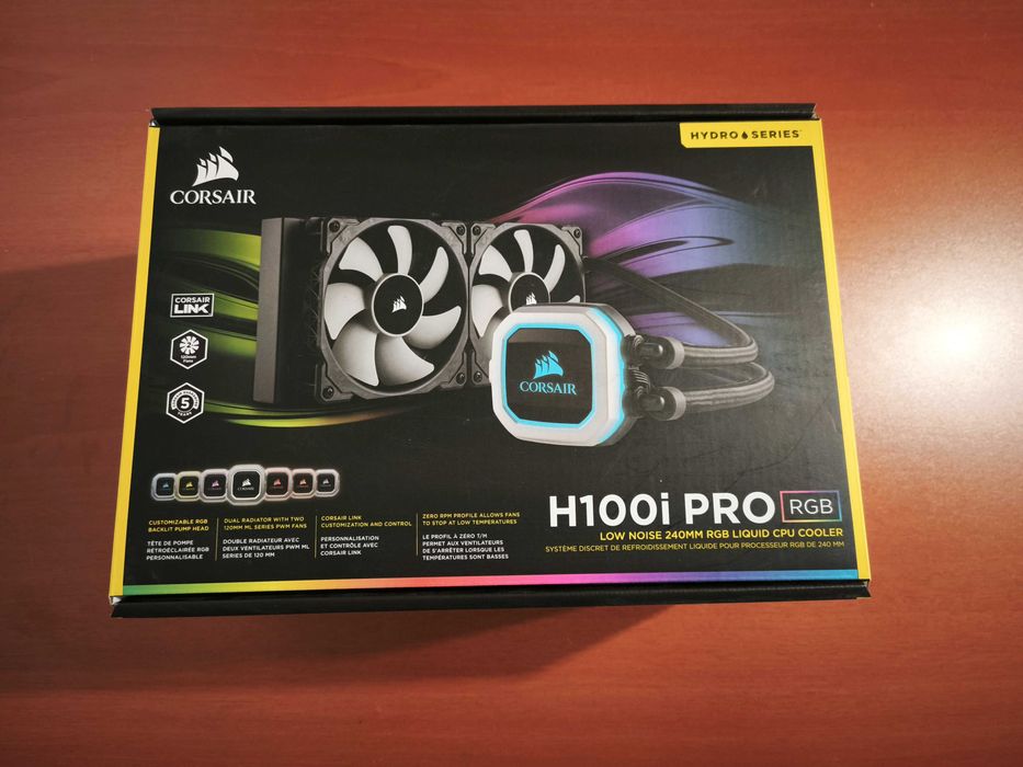 Cooler Corsair H100i PRO RGB 240mm