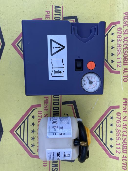 Compresor auto umflat roti kit soluție pana original Honda 120W