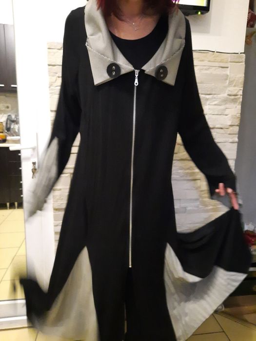 Ie bumbac cu lame argintiu L/XL, Cardigan L,XL