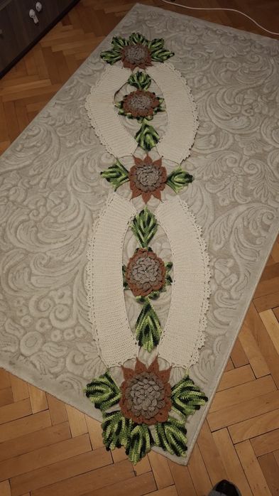 Mileu de masa făcut manual