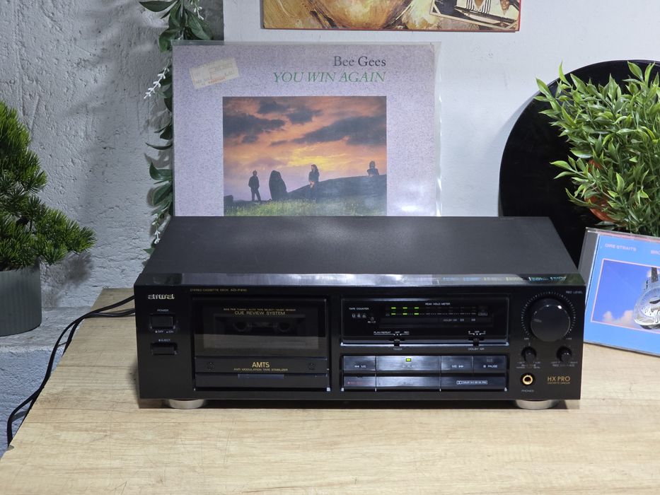 Casetofon deck AIWA AD-F410, stereo hifi  ,amts, bias , made in Japan
